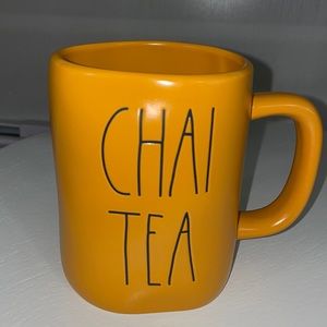 Brand Nee Rae Dunn burnt orange Chai Tea mug
